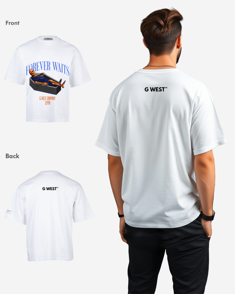 G-WEST Forever Waits Oversized Tee