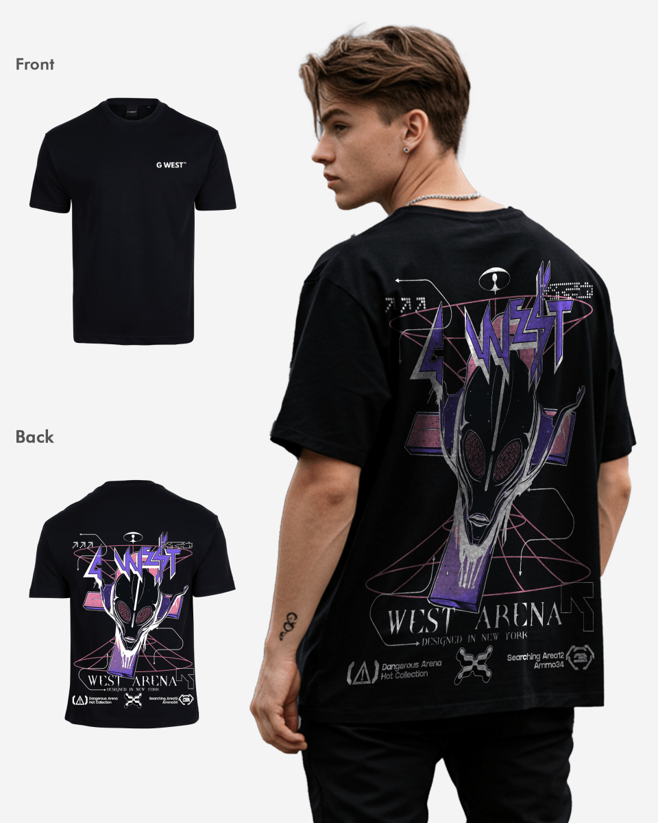 G West Future Journey Life Style Oversized Tee Mens Style