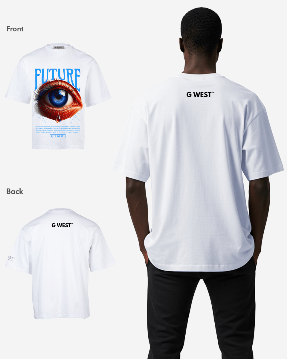 G-WEST FUTURE OVERSIZED TEE