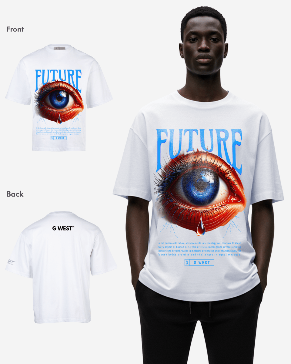 G-WEST FUTURE OVERSIZED TEE