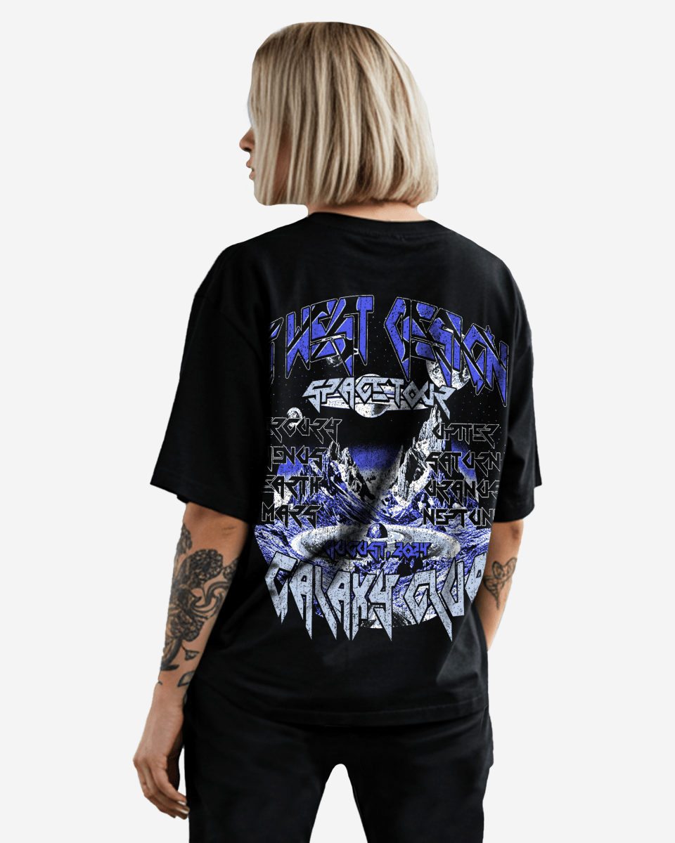 G West Galaxy Premium Oversized Tee  - WOMEN