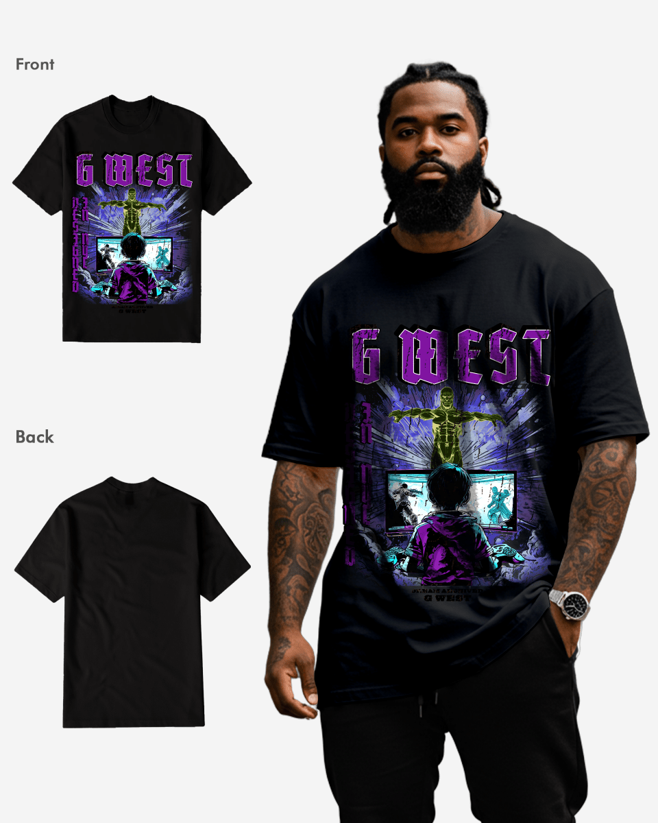 G West Game of G Purple Tee Big and Tall