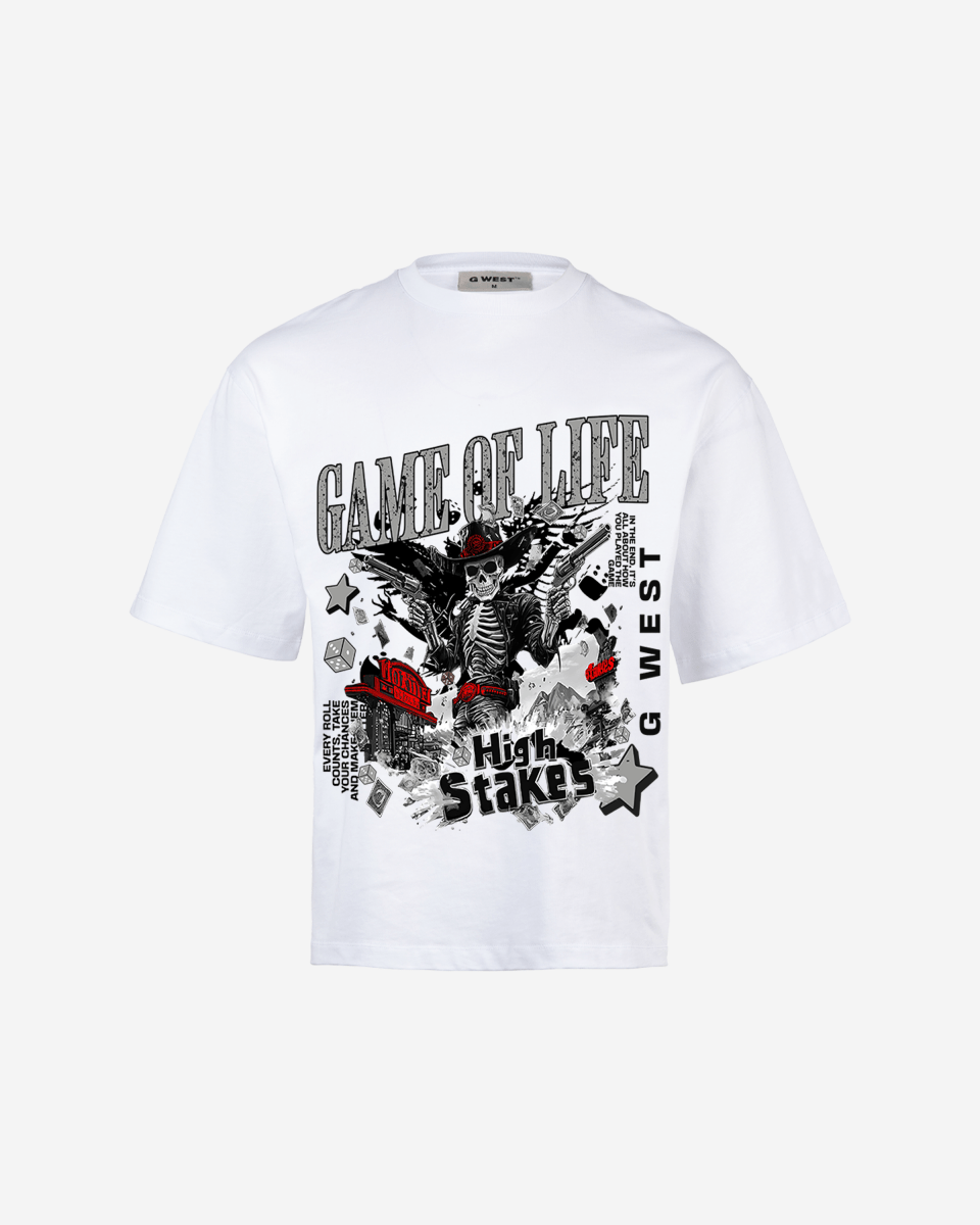 G West Game Of Life Oversized Tee