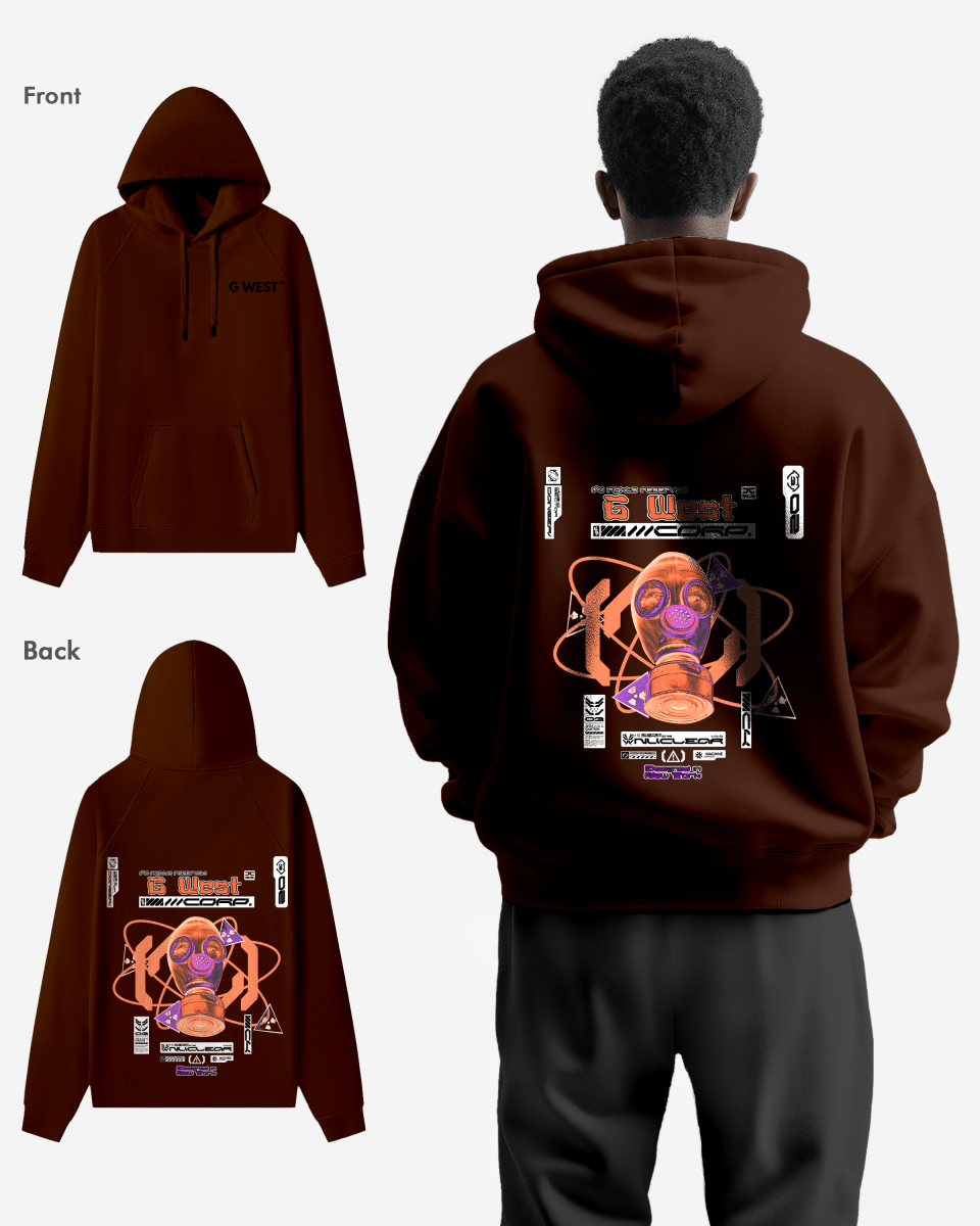 G West Gas Helmet Oversize Hoodie Mens