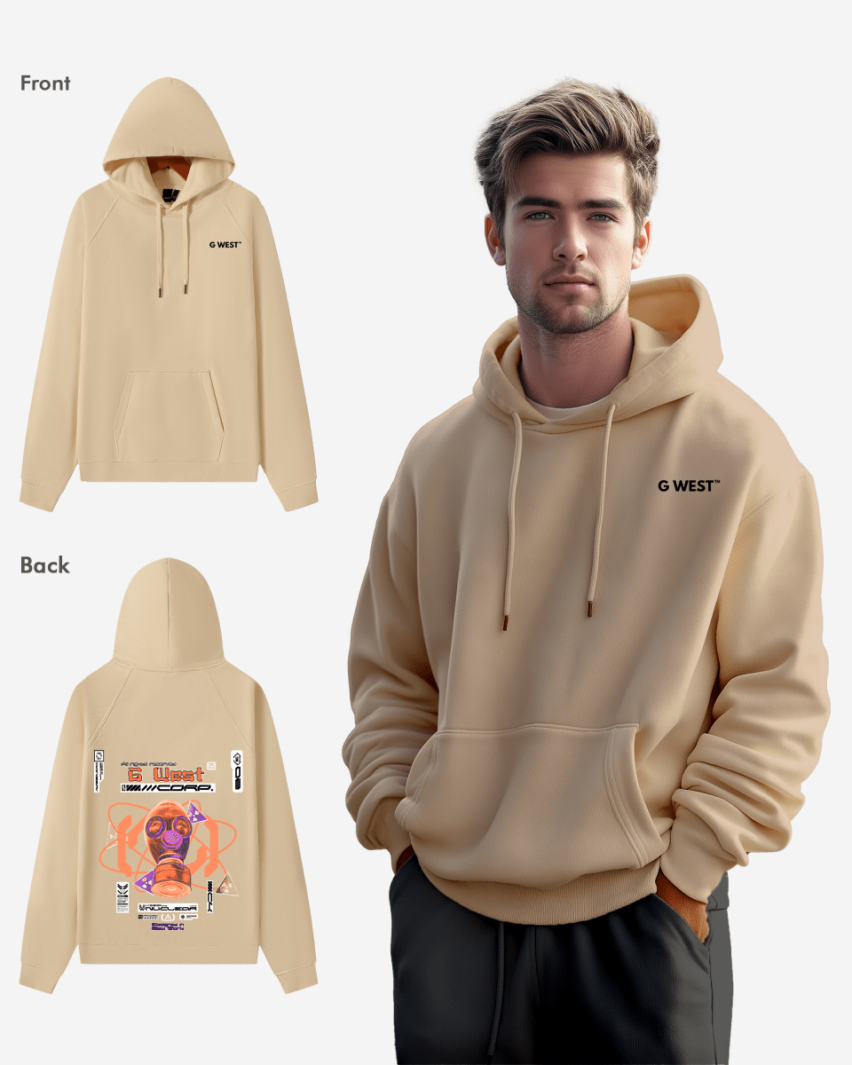 G West Gas Helmet Oversize Hoodie Mens