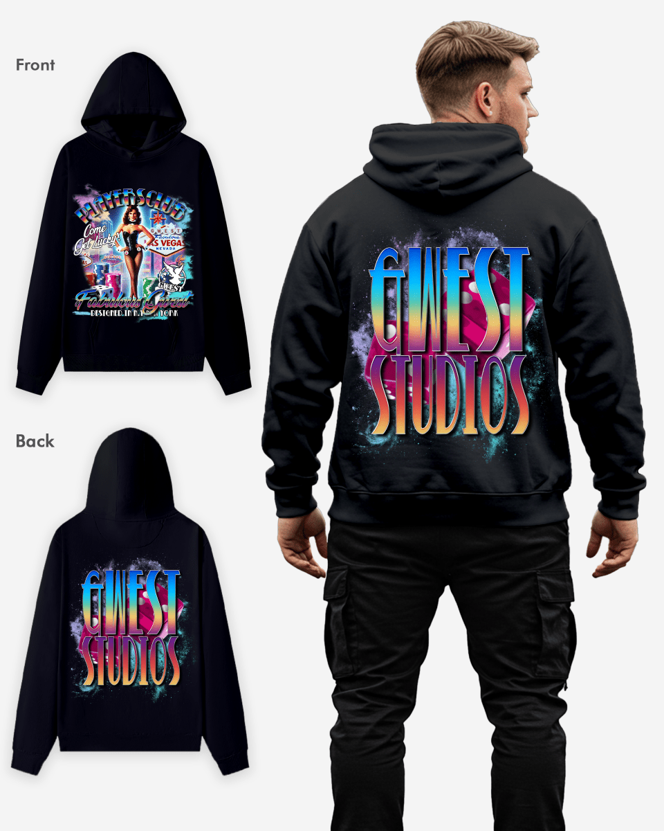 G WEST GET LUCKY HOODIE Big and Tall