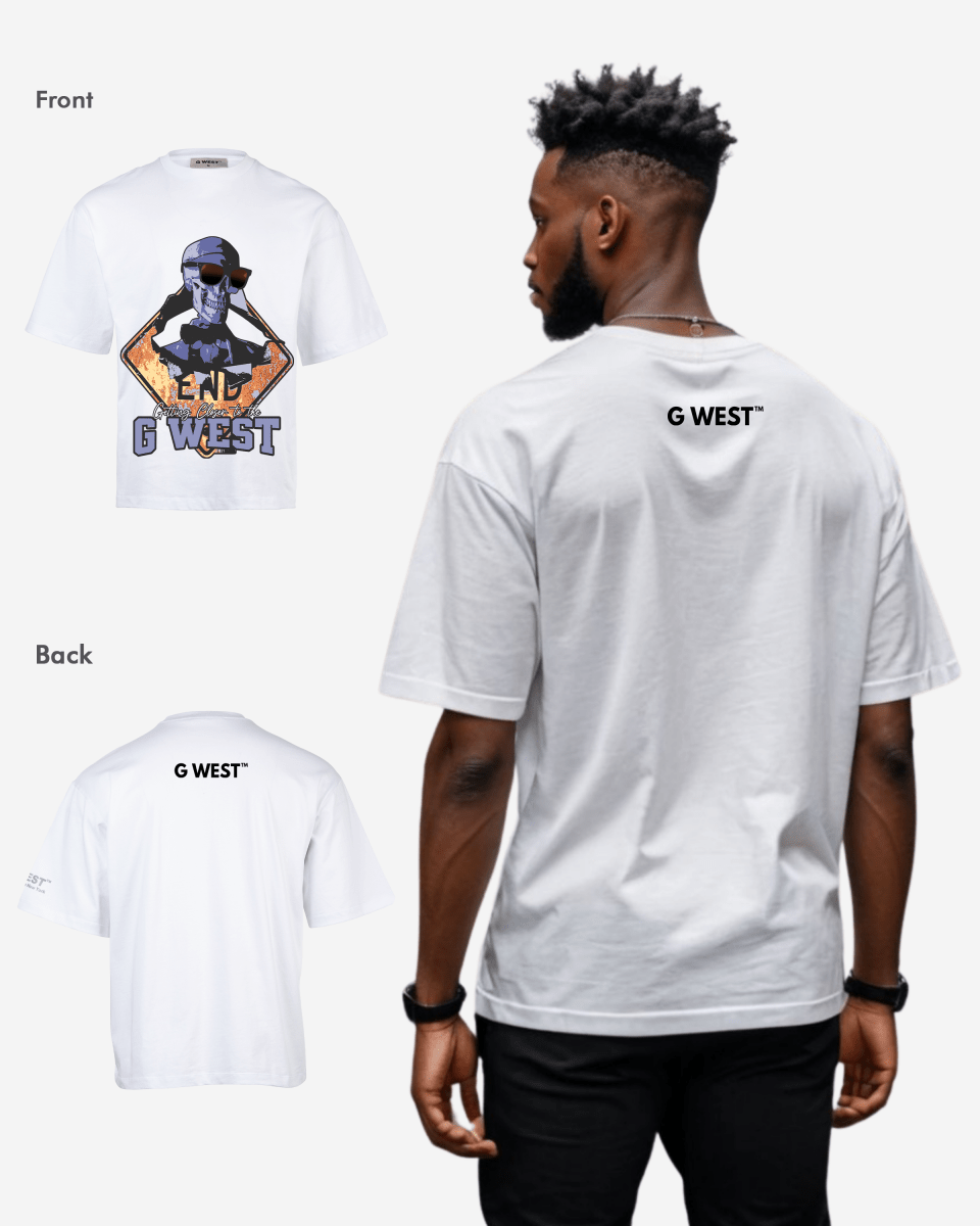 G-WEST GETTING CLOSER OVERSIZED TEE