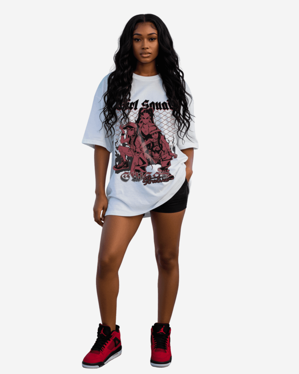 G West Girl Squad Oversized Women's T-Shirt