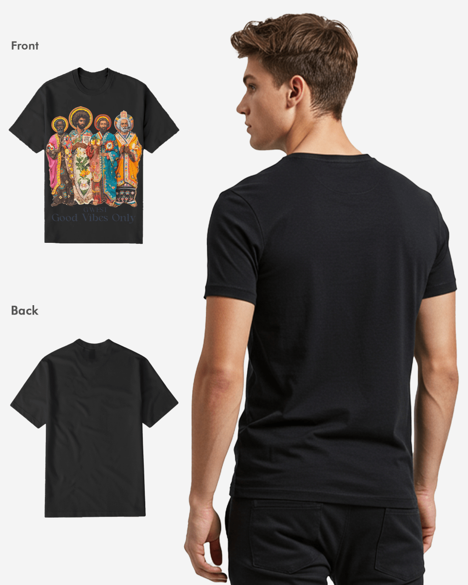 G WEST GOOD VIBES TEE