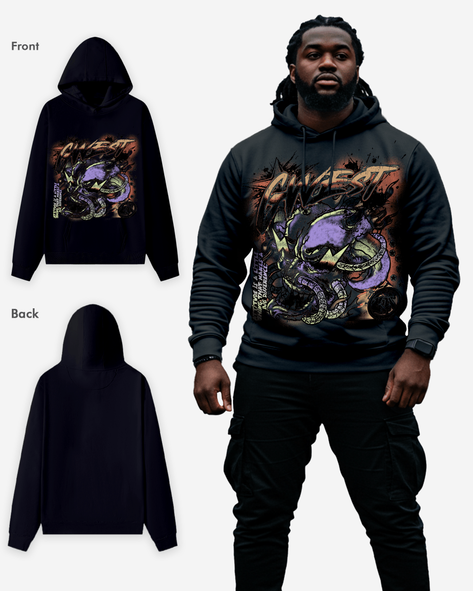 G WEST GRAPE HOODIE Big and Tall