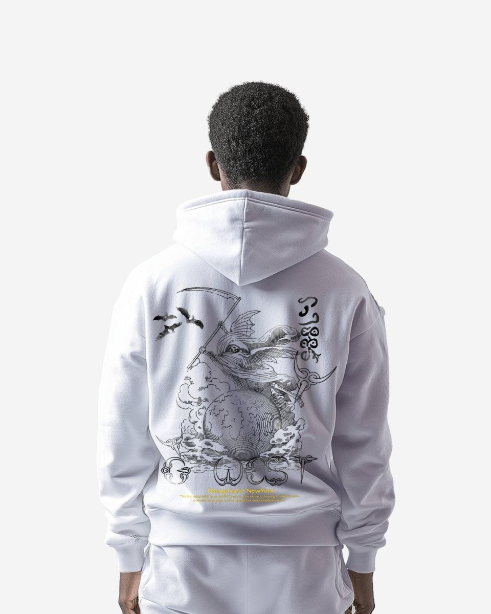G West Gratitude Reaper Oversized Hoodie