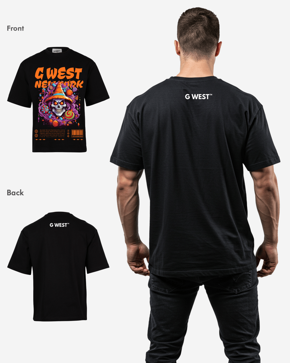 G-WEST HALLOWEEN OVERSIZED TEE