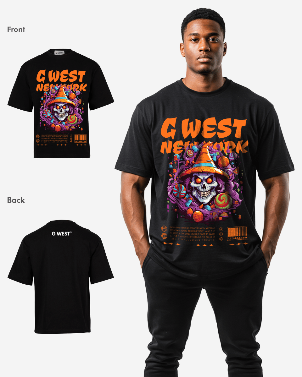 G-WEST HALLOWEEN OVERSIZED TEE