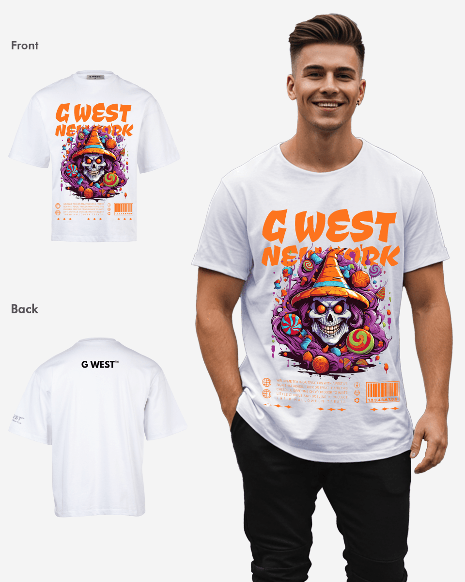 G-WEST HALLOWEEN OVERSIZED TEE