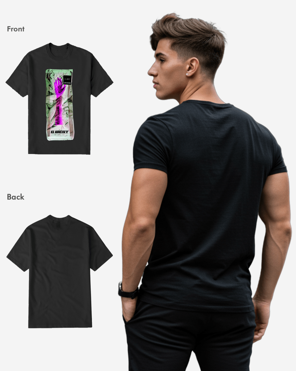 G West Hand Bag black tee