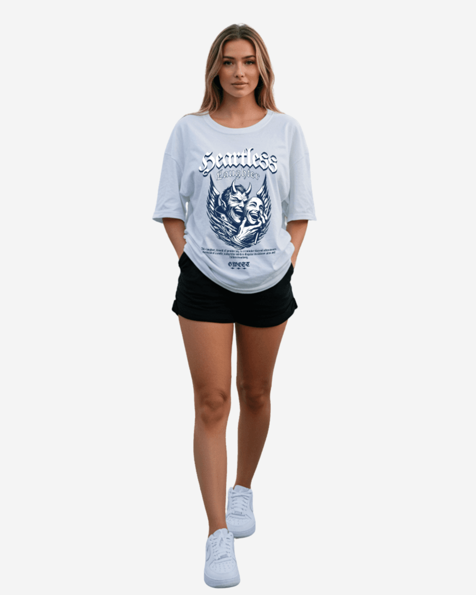G West Heartless Laughter Oversized Women's T-Shirt