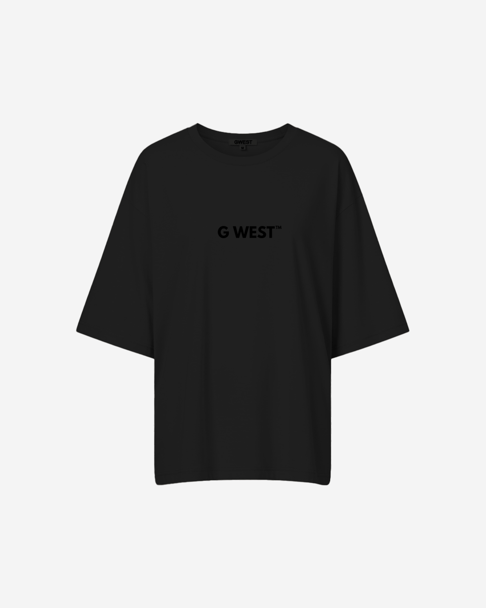 G West Heavyweight Logo Wear Oversized T-Shirt - WOMEN