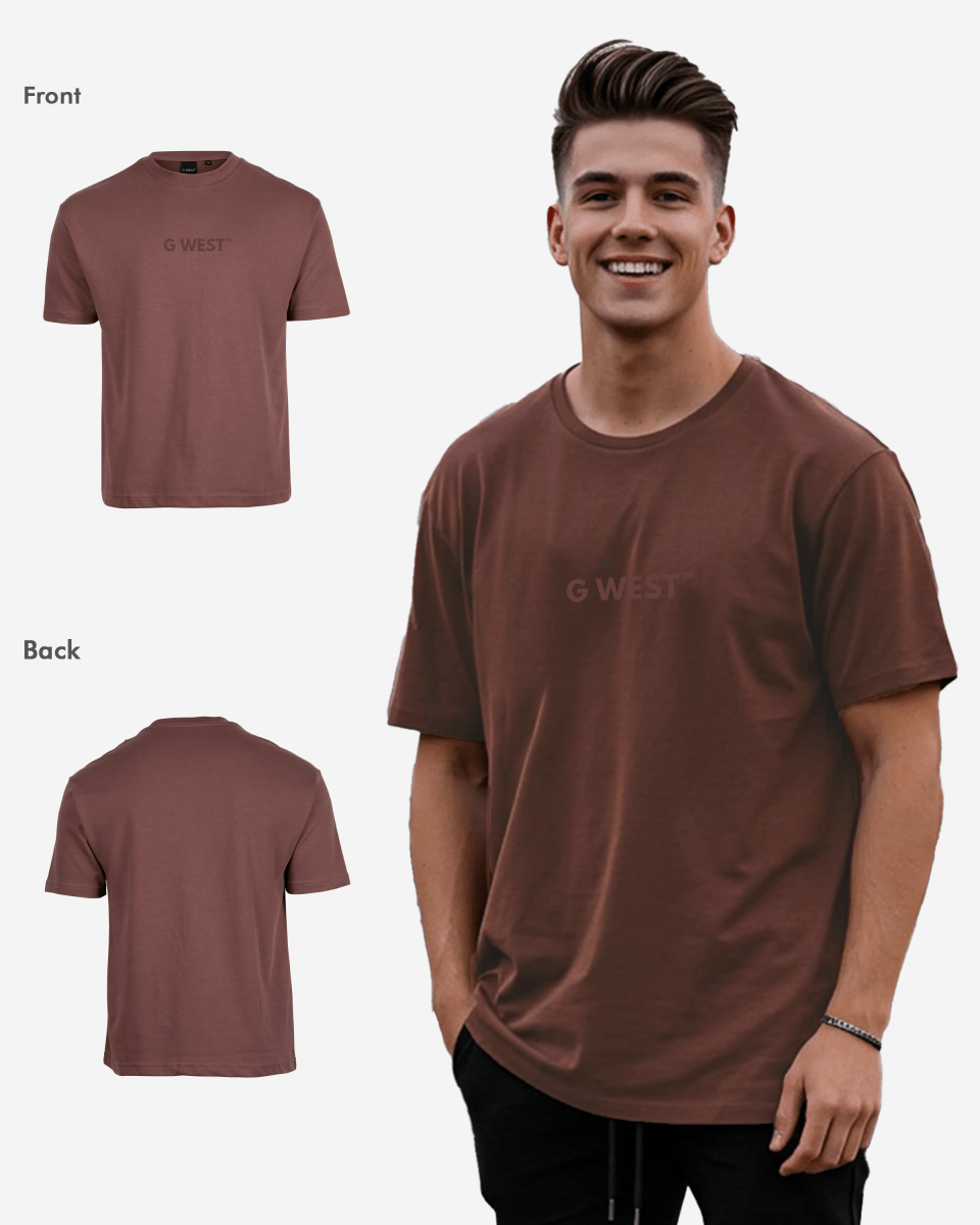 G West Heavyweight Logo Wear Oversized T-Shirt