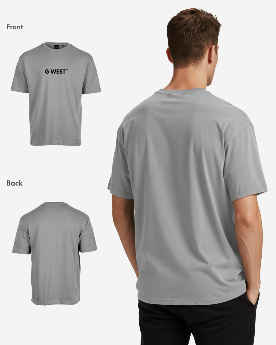 G West Heavyweight Logo Wear Oversized T-Shirt