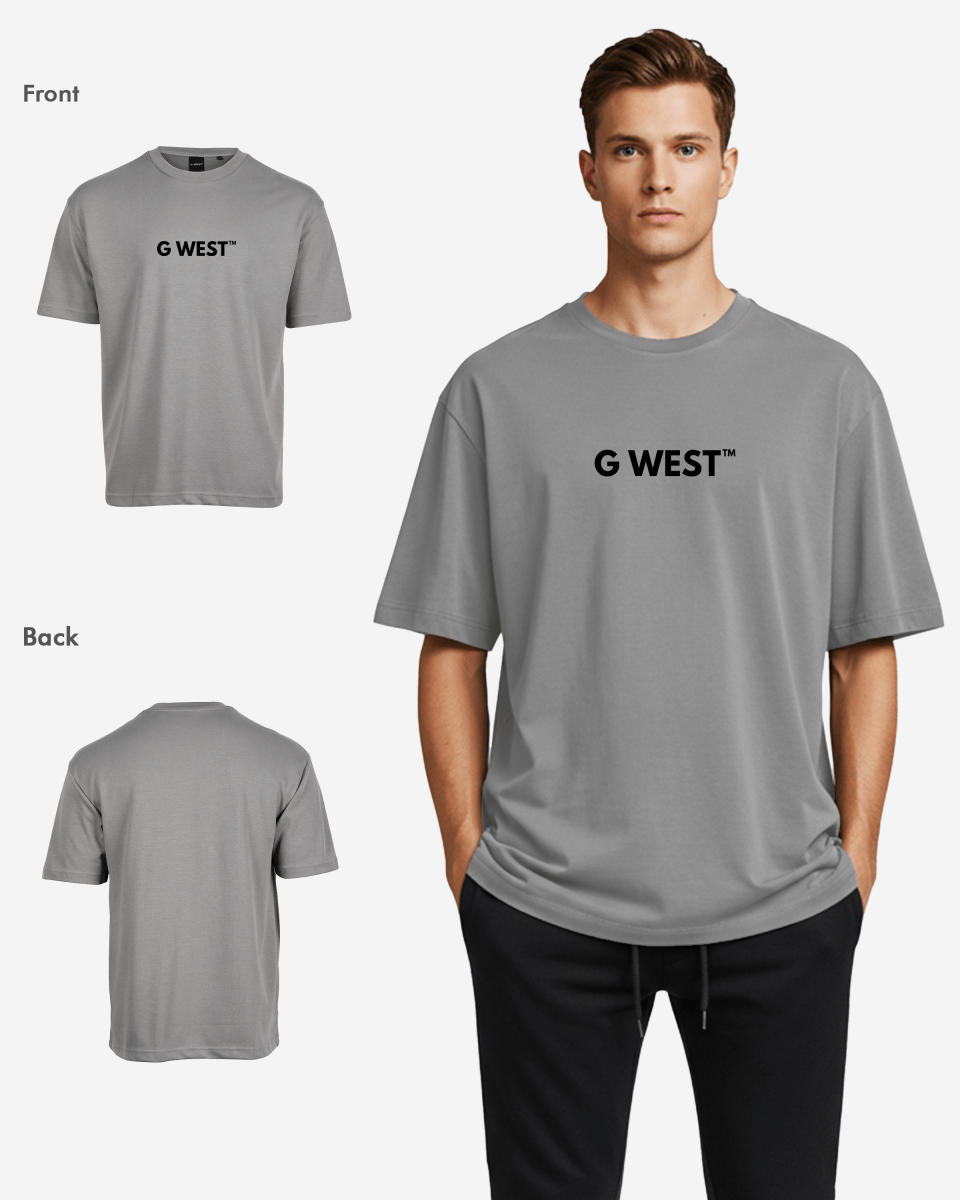 G West Heavyweight Logo Wear Oversized T-Shirt