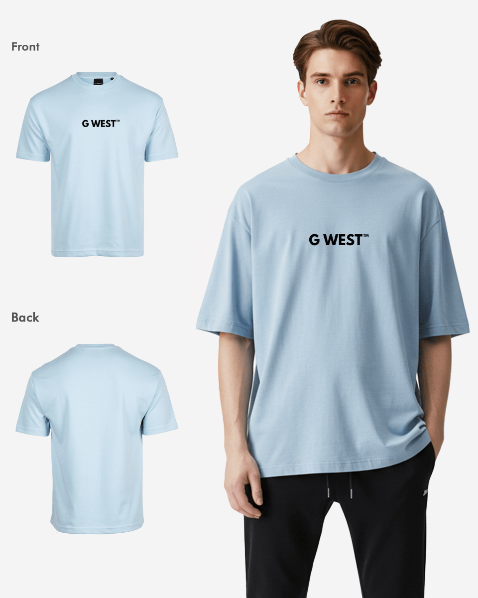 G West Heavyweight Logo Wear Oversized T-Shirt