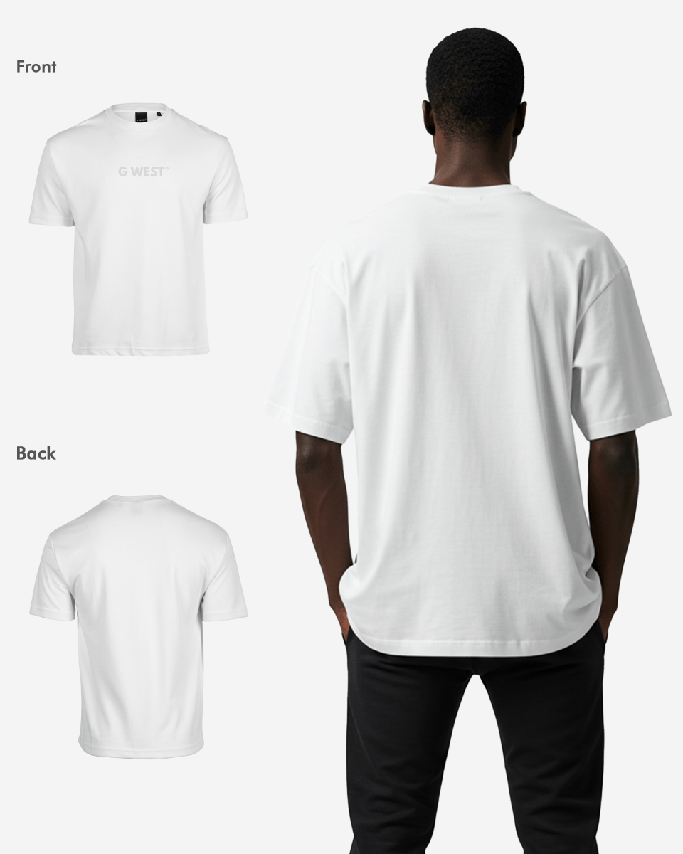G West Heavyweight Logo Wear Oversized T-Shirt