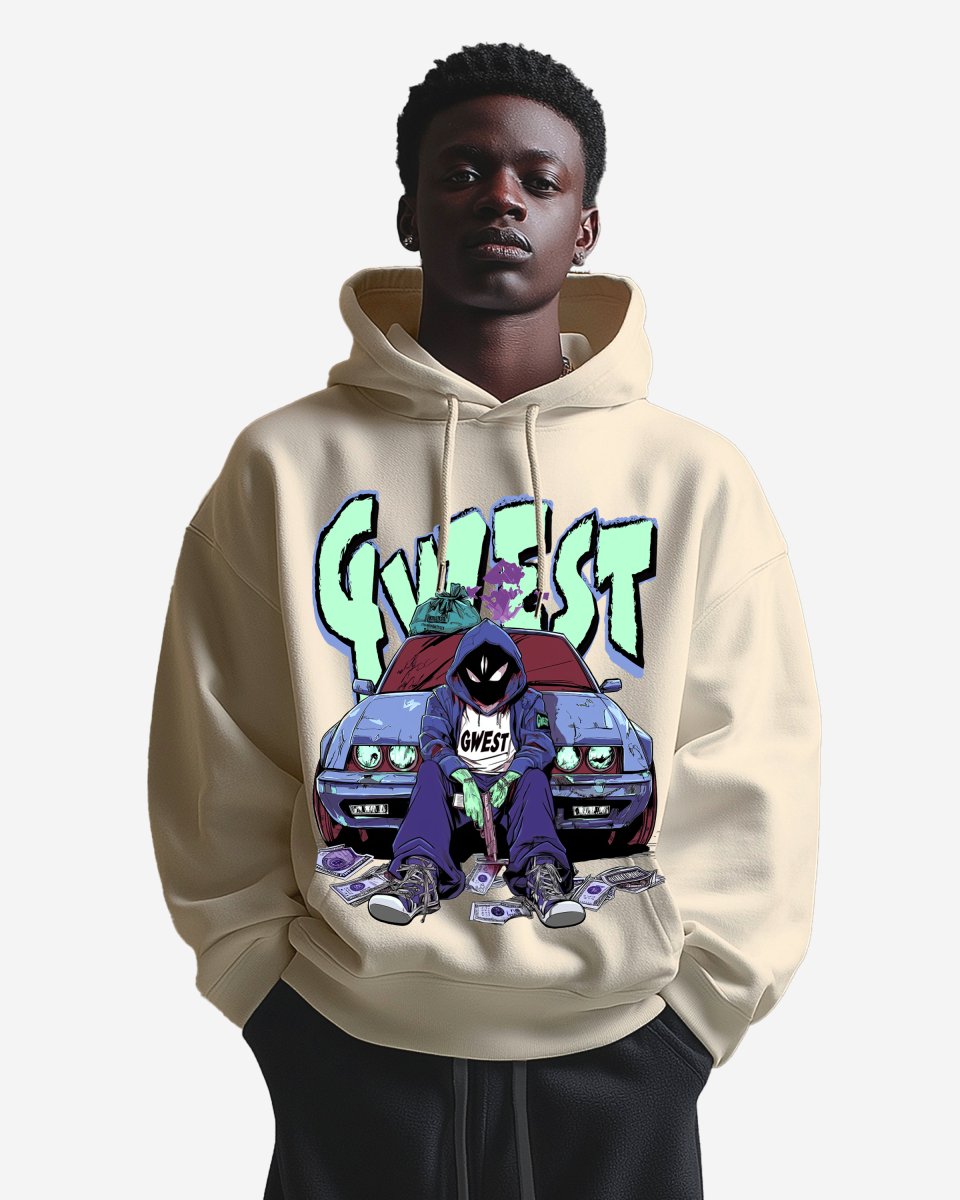 G WEST HEIST OVERSIZE HOODIE