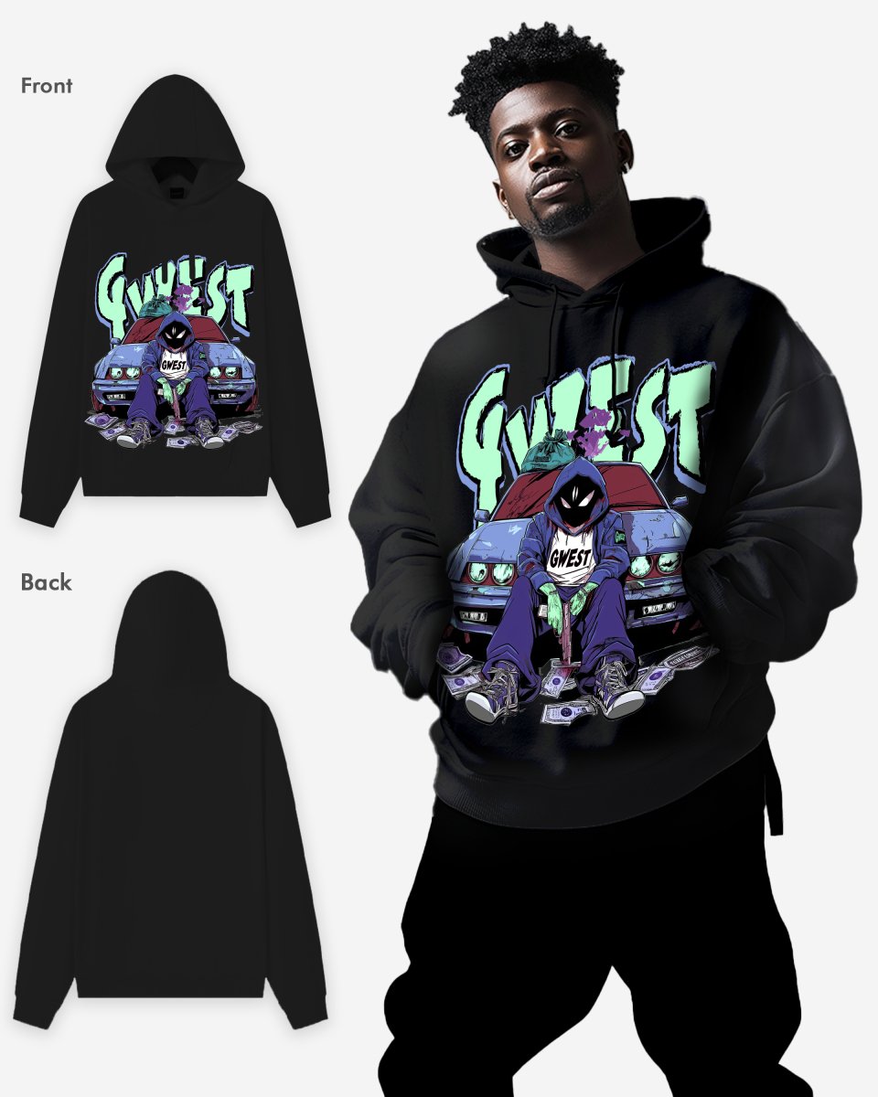 G WEST HEIST OVERSIZE HOODIE