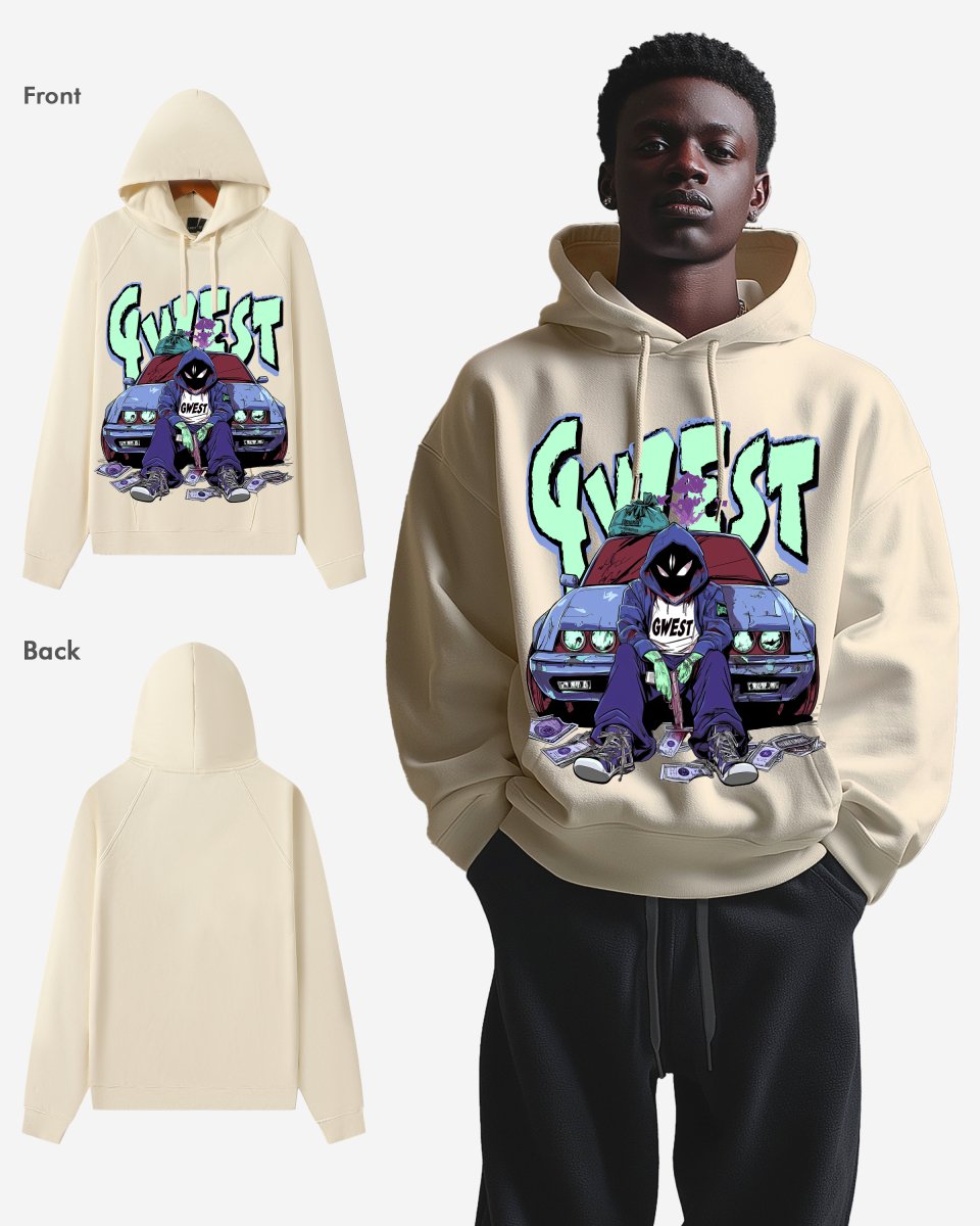 G WEST HEIST OVERSIZE HOODIE