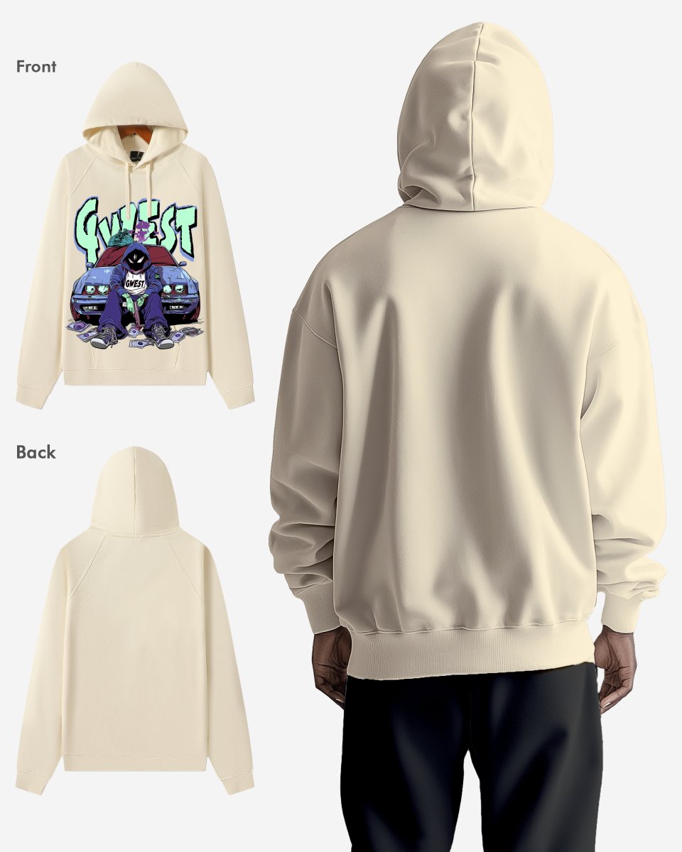 G WEST HEIST OVERSIZE HOODIE