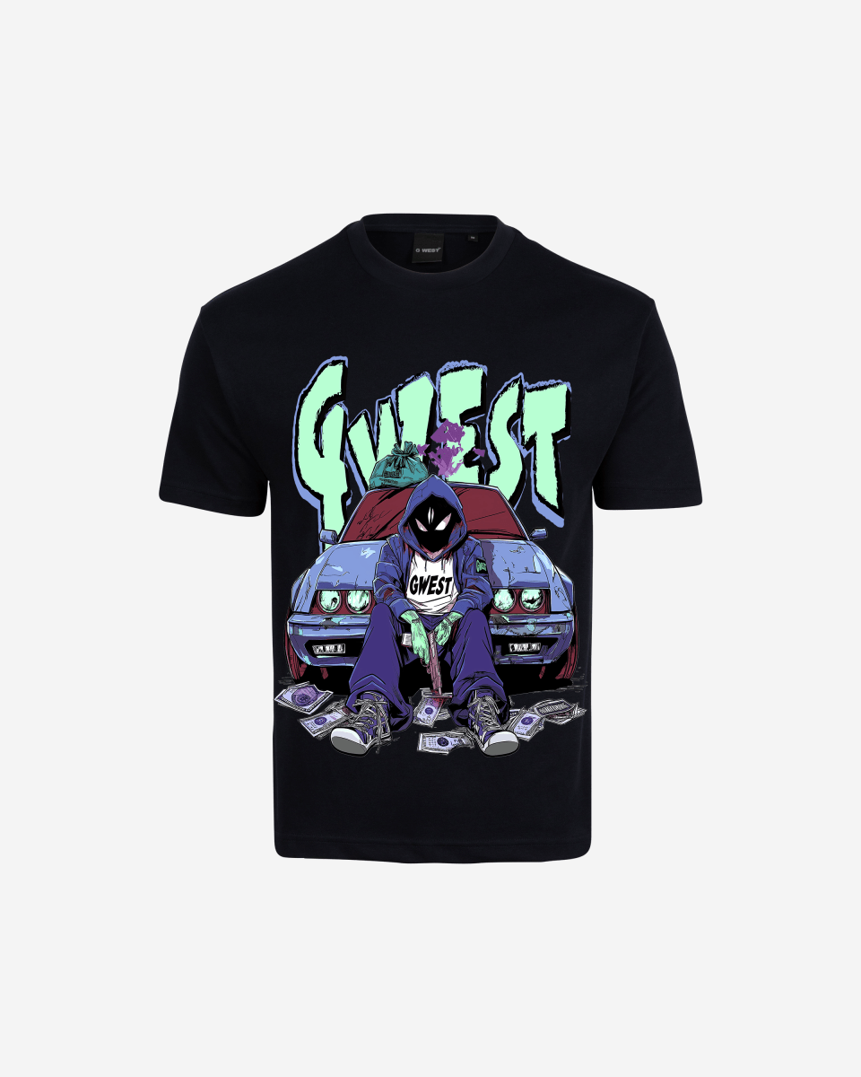 G WEST HEIST Oversized TEE