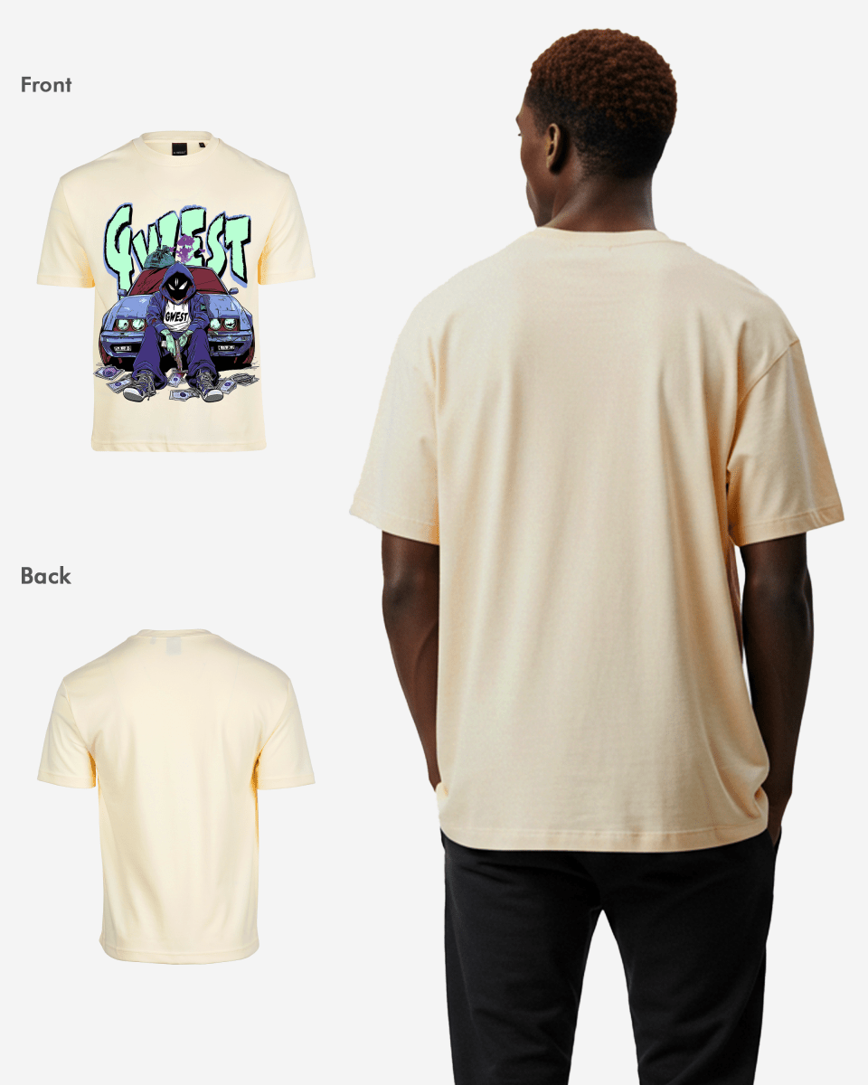 G WEST HEIST Oversized TEE