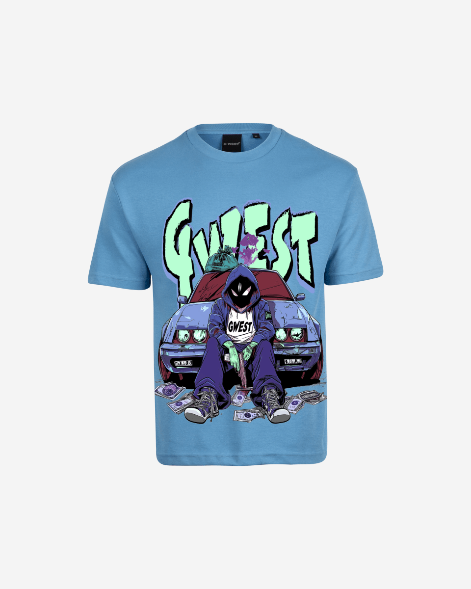 G WEST HEIST Oversized TEE