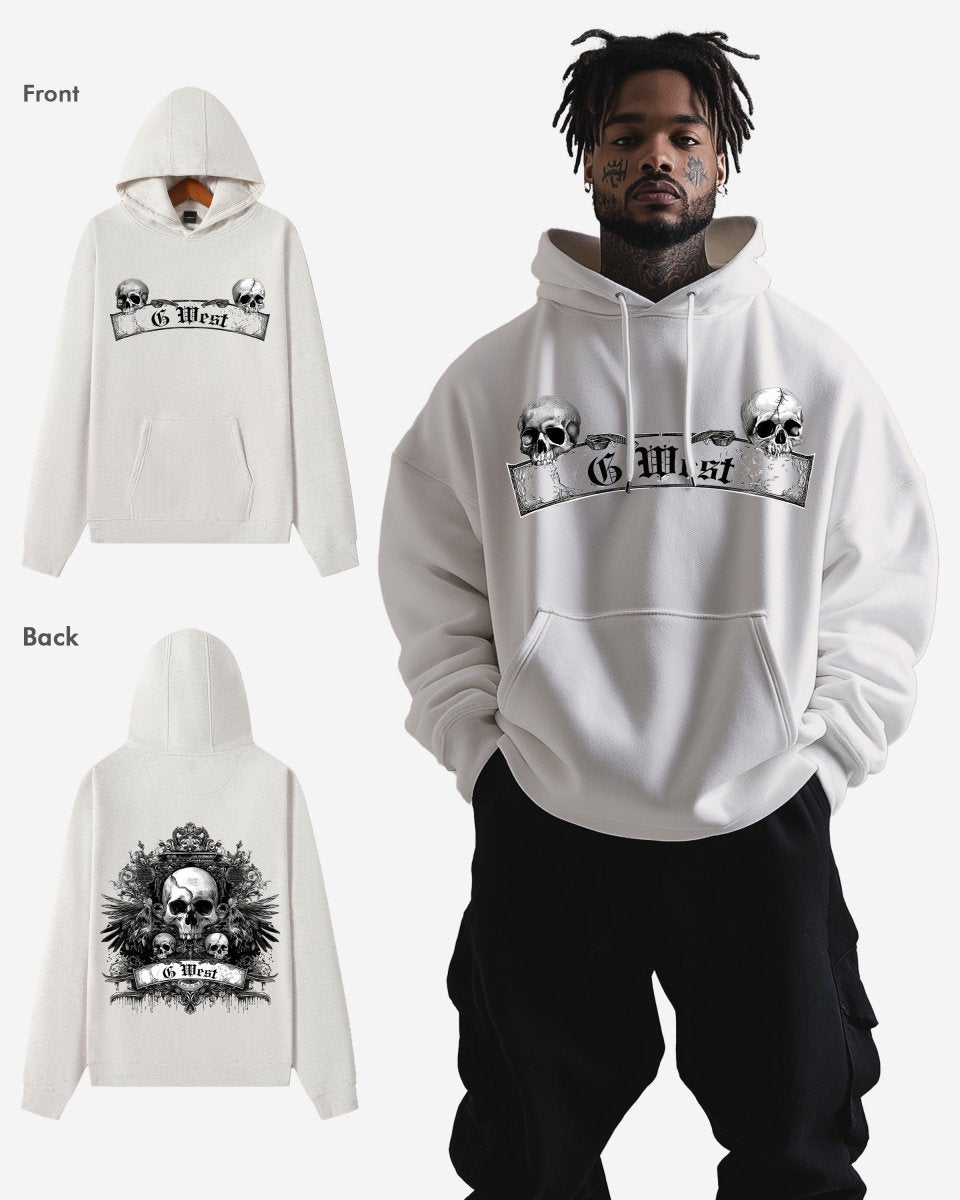 G WEST HELL CITY OVERSIZE HOODIE