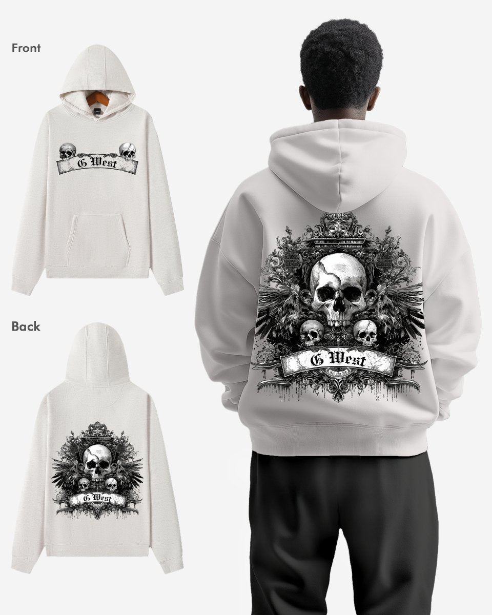 G WEST HELL CITY OVERSIZE HOODIE