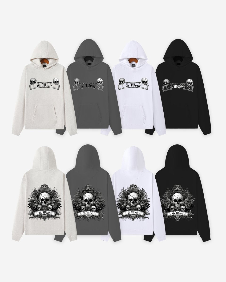 G WEST HELL CITY OVERSIZE HOODIE