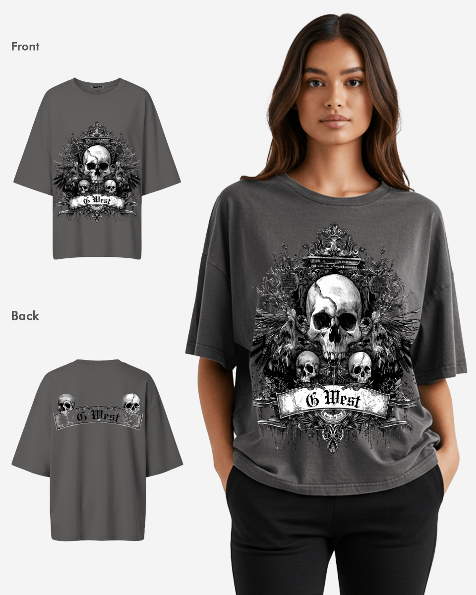 G West Hell City Oversized Tee - WOMEN