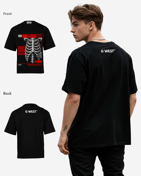 G-WEST HOLLOW N HEROIC OVERSIZED TEE