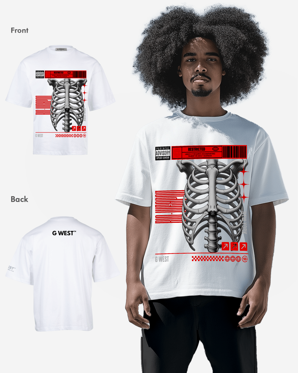 G-WEST HOLLOW N HEROIC OVERSIZED TEE