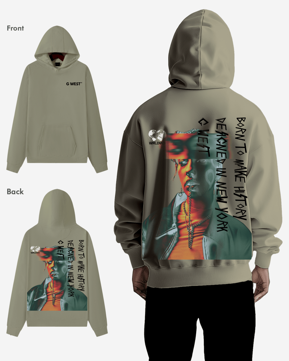 G West Holographic Chain Heavy Premium Hoodie