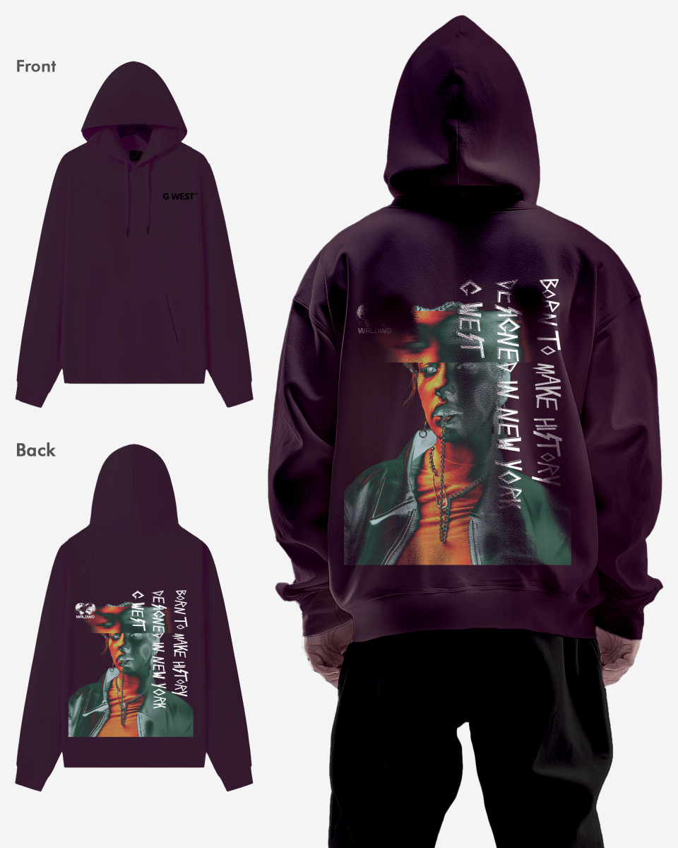 G West Holographic Chain Heavy Premium Hoodie