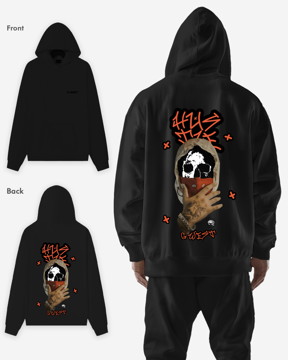 G West Hooded Hustle Heavy Premium Oversize Hoodie