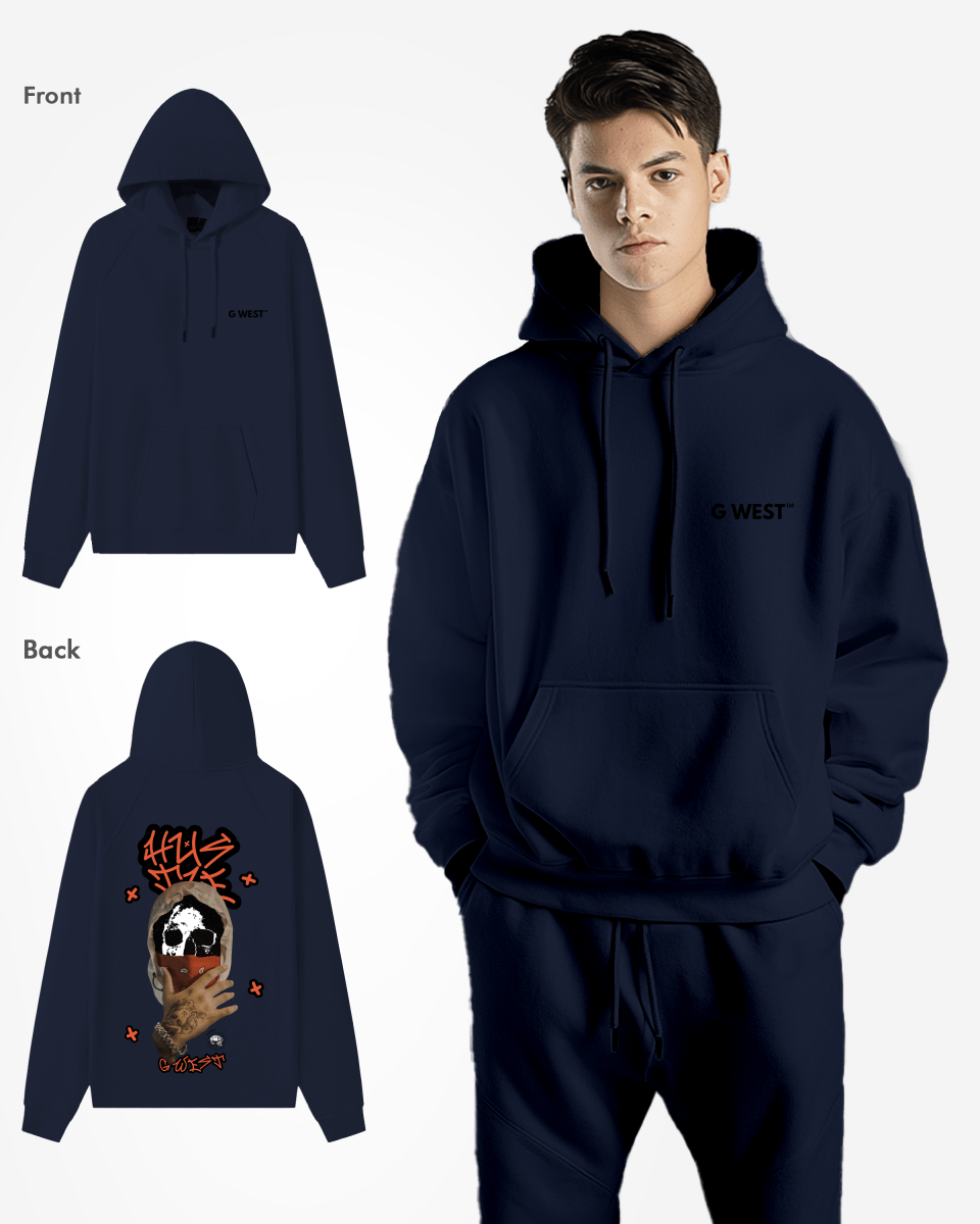 G West Hooded Hustle Heavy Premium Oversize Hoodie