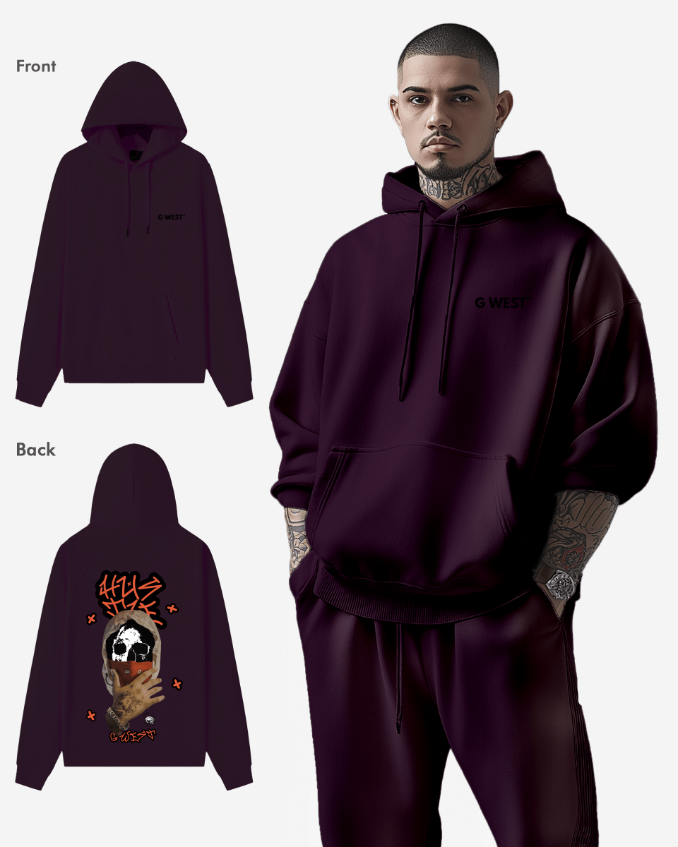 G West Hooded Hustle Heavy Premium Oversize Hoodie