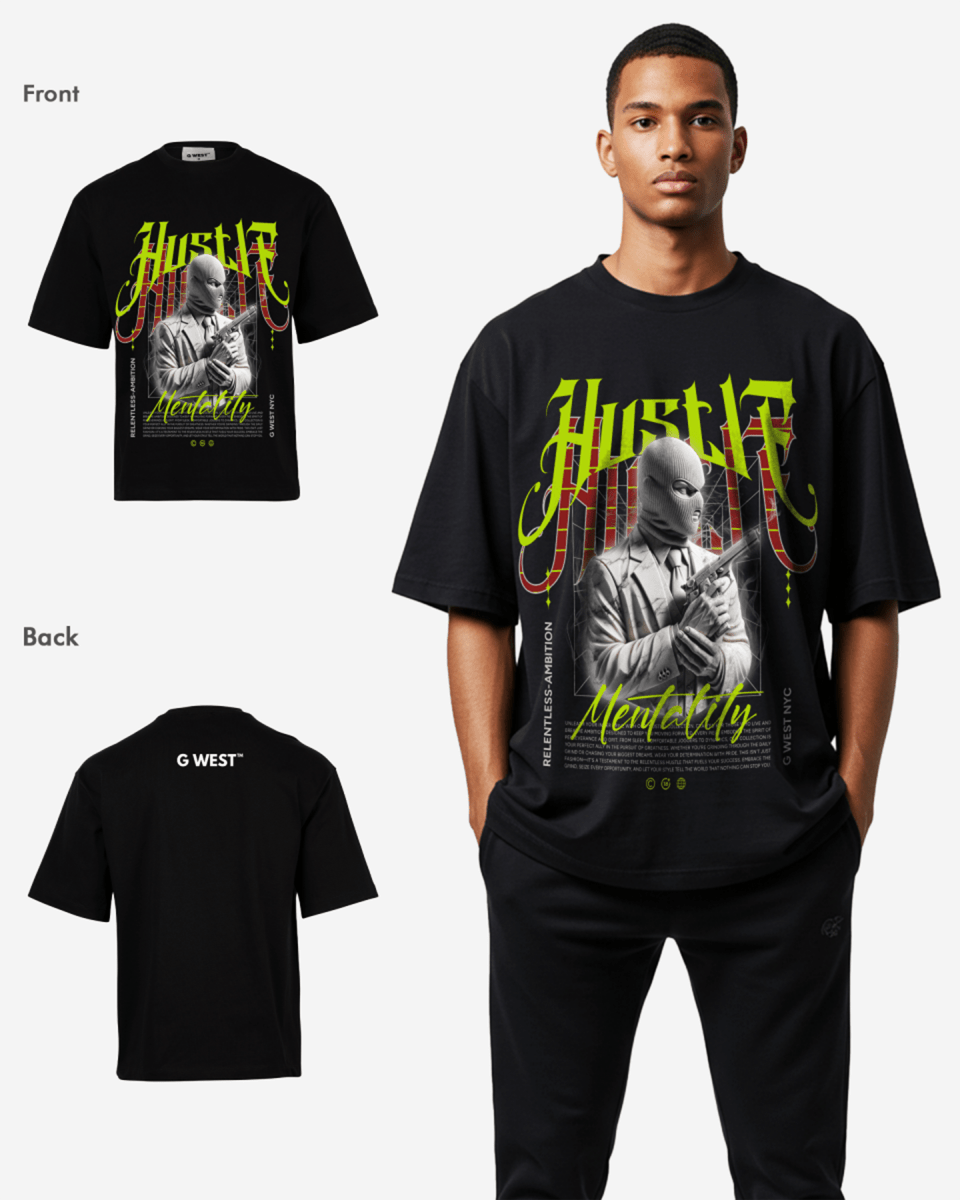 G-WEST HUSTIF OVERSIZED TEE