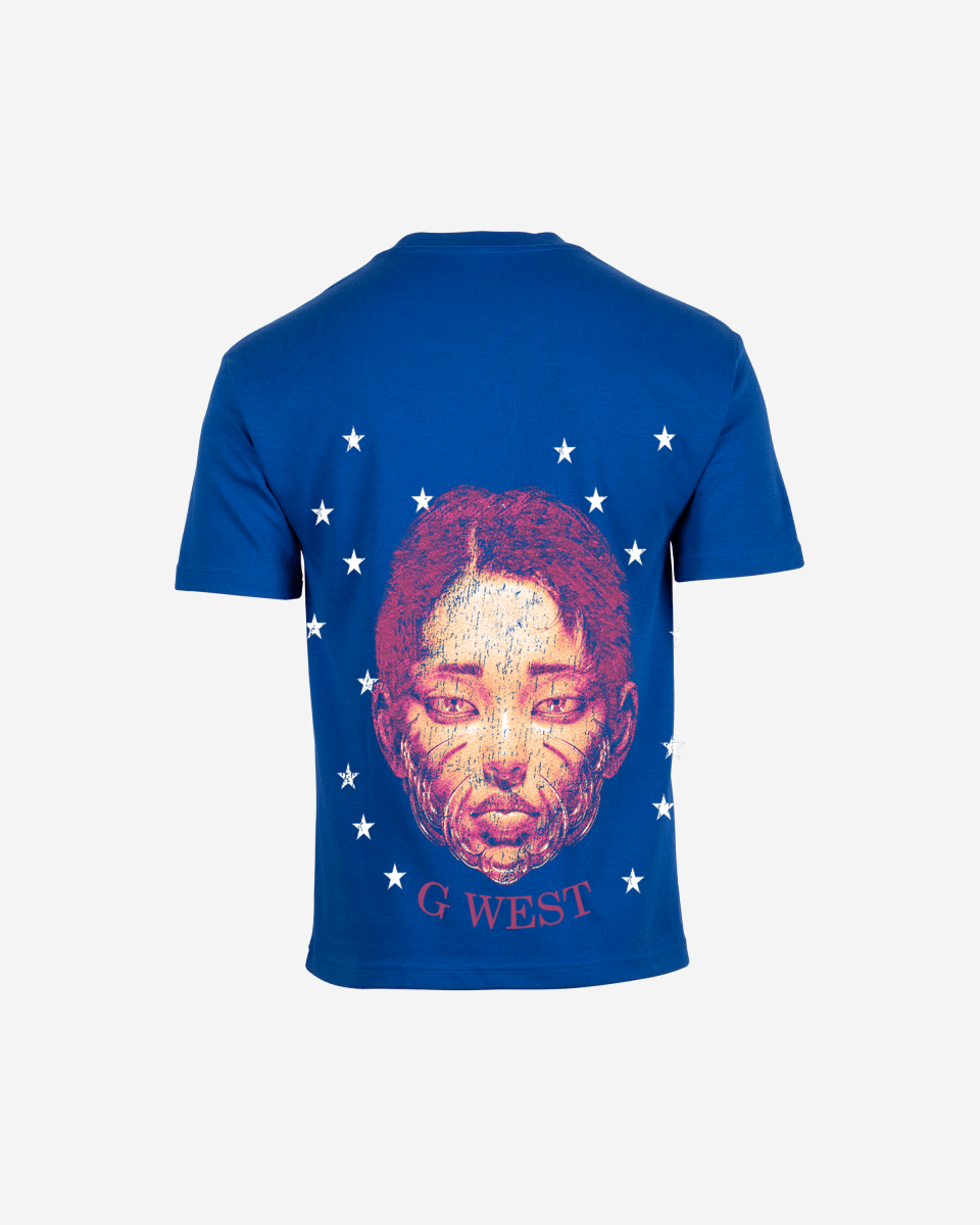 G West Illuminated Soul Double Hit Premium Oversized Tee Front And Back Print