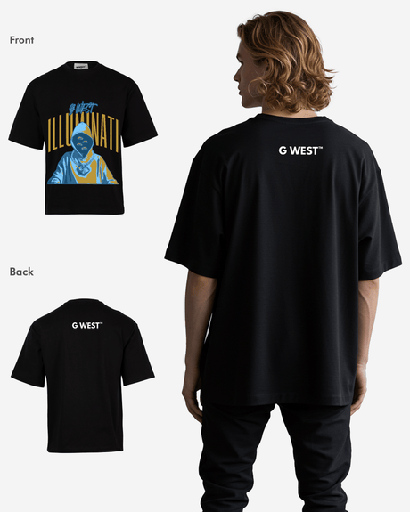 G-WEST ILLUMINATI OVERSIZED TEE