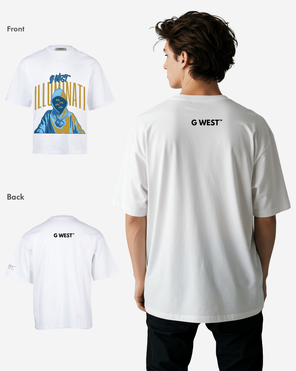 G-WEST ILLUMINATI OVERSIZED TEE