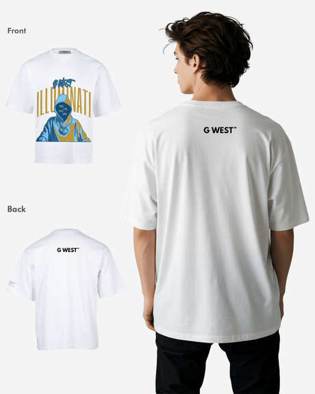 G-WEST ILLUMINATI OVERSIZED TEE
