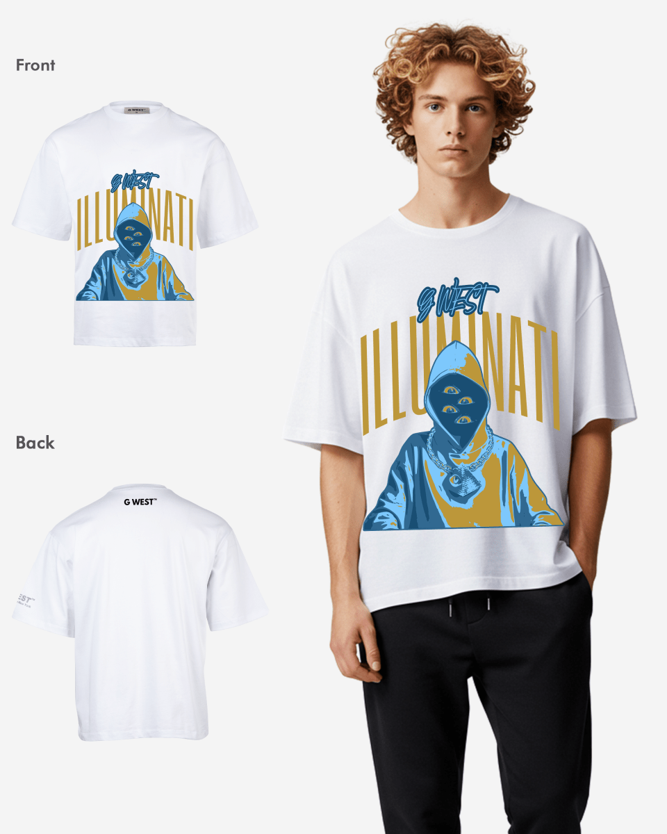 G-WEST ILLUMINATI OVERSIZED TEE